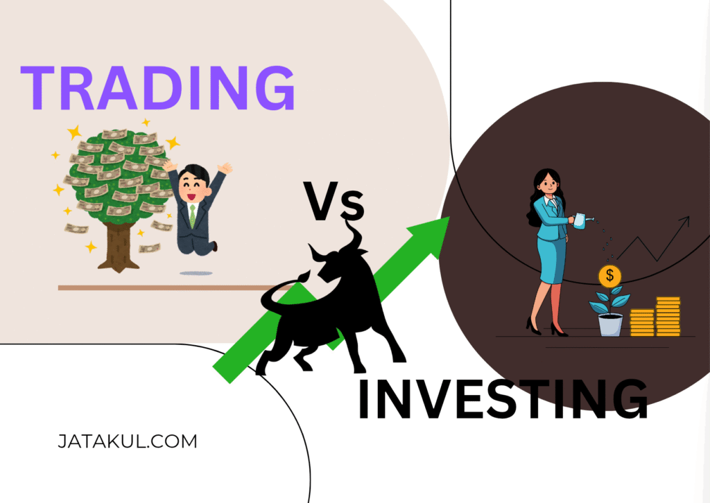 Trading vs investing
